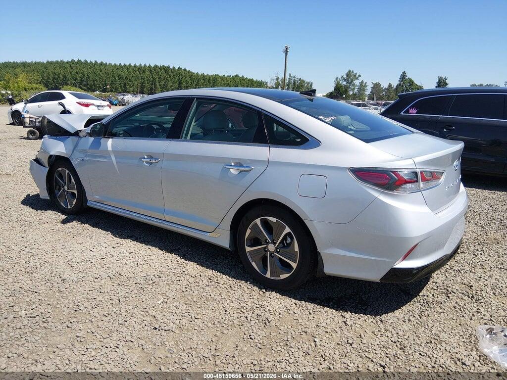 KMHE34L38KA091098 2019 HYUNDAI SONATA HYBRID photo no. 3