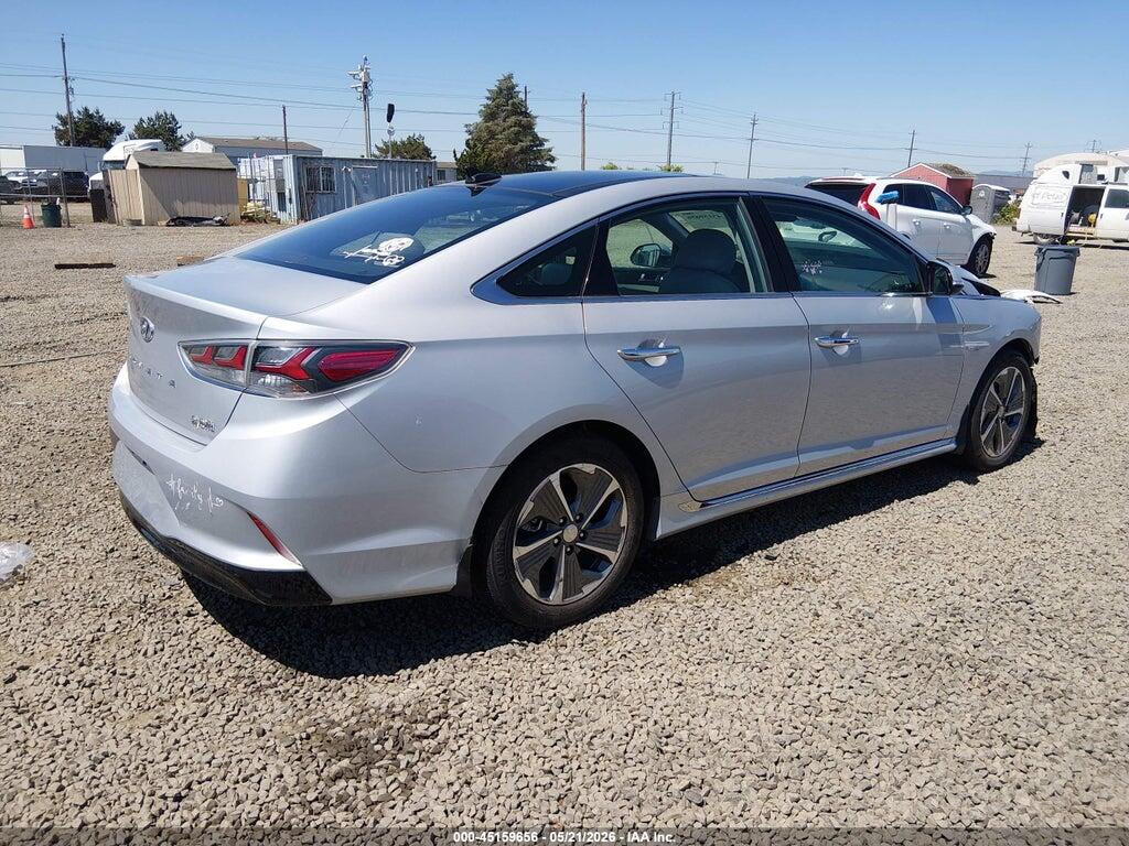 KMHE34L38KA091098 2019 HYUNDAI SONATA HYBRID photo no. 4
