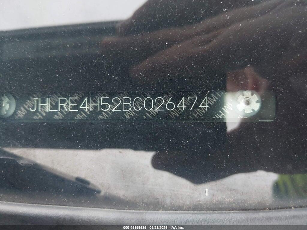 JHLRE4H52BC026474 2011 HONDA CR-V photo no. 9