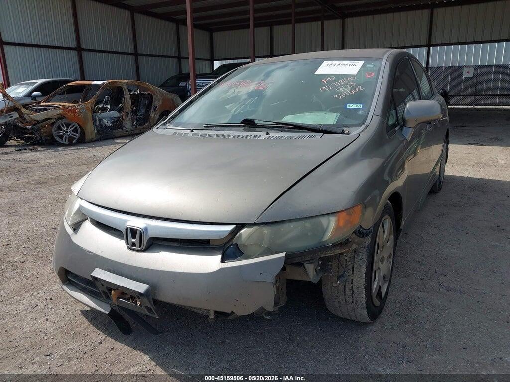 2HGFA16538H319062 2008 HONDA CIVIC photo no. 2