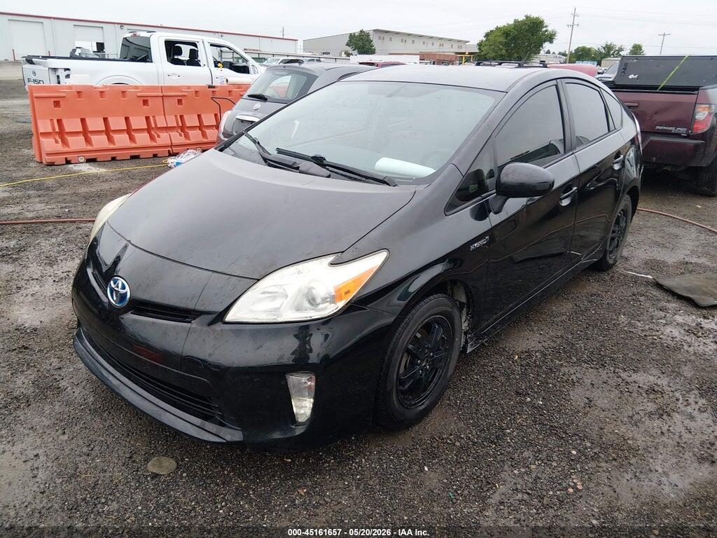 JTDKN3DU6E1815894 2014 TOYOTA PRIUS photo no. 2