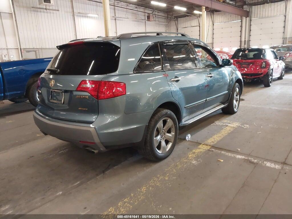 2HNYD285X7H507944 2007 ACURA MDX photo no. 4
