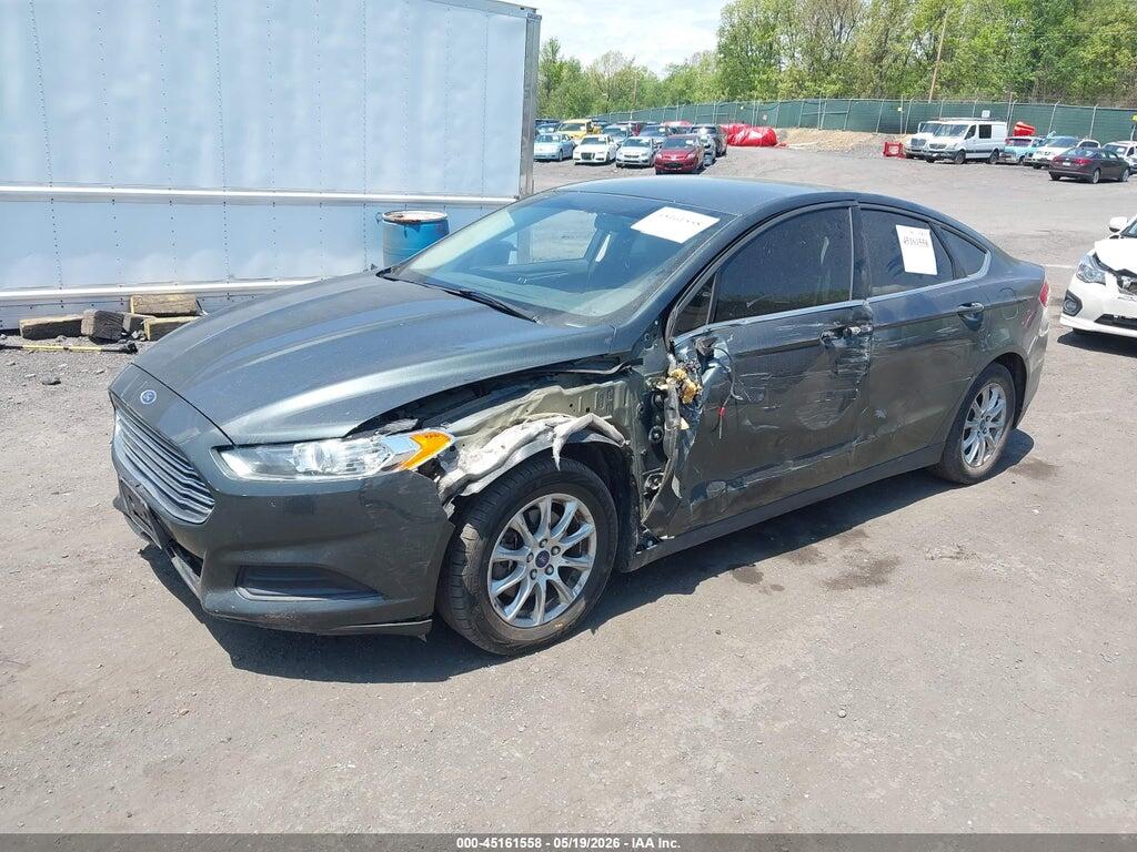 3FA6P0G77FR150162 2015 FORD FUSION photo no. 2