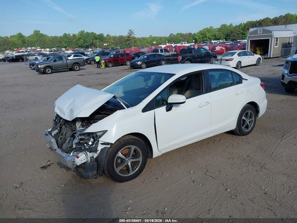 19XFB2F72FE273428 2015 HONDA CIVIC photo no. 2