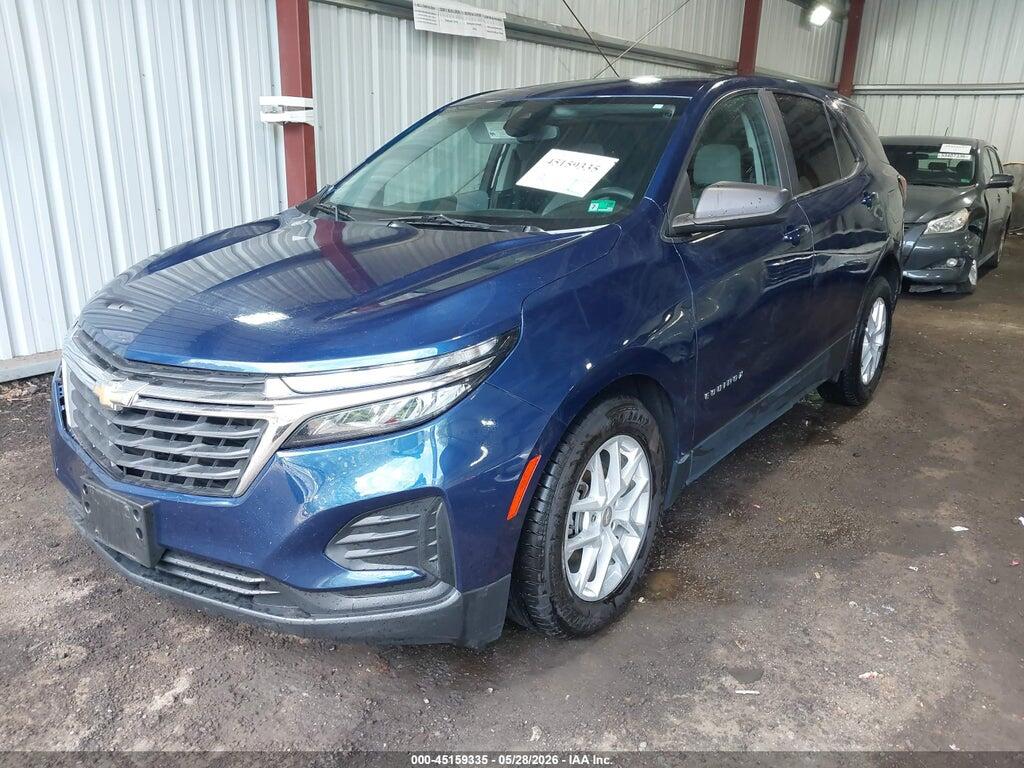 3GNAXHEV3NS158407 2022 CHEVROLET EQUINOX photo no. 2