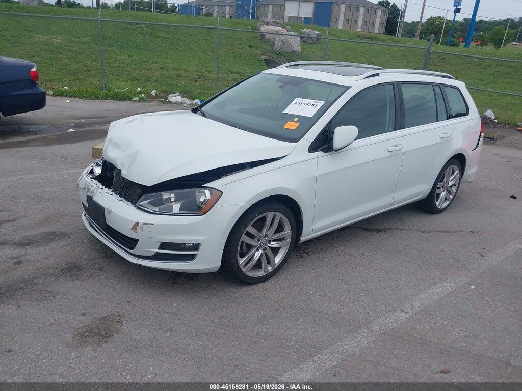 3VWCA7AU5FM503966 2015 VOLKSWAGEN GOLF SPORTWAGEN photo no. 2