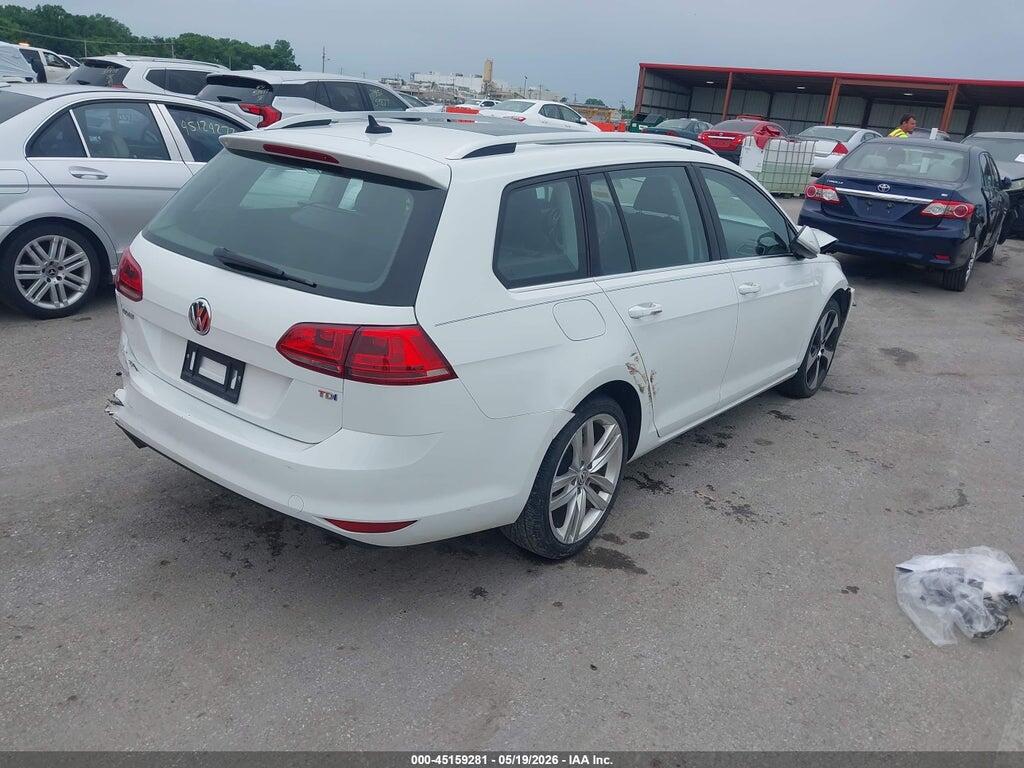 3VWCA7AU5FM503966 2015 VOLKSWAGEN GOLF SPORTWAGEN photo no. 4