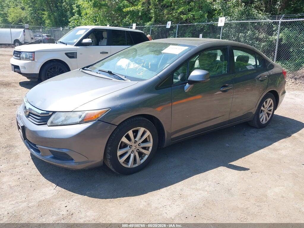 19XFB2F80CE318371 2012 HONDA CIVIC photo no. 2
