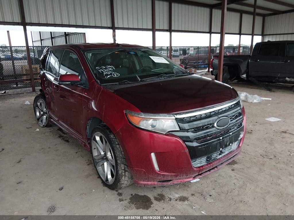 2FMDK4AK9DBE36512 2013 FORD EDGE photo no. 1