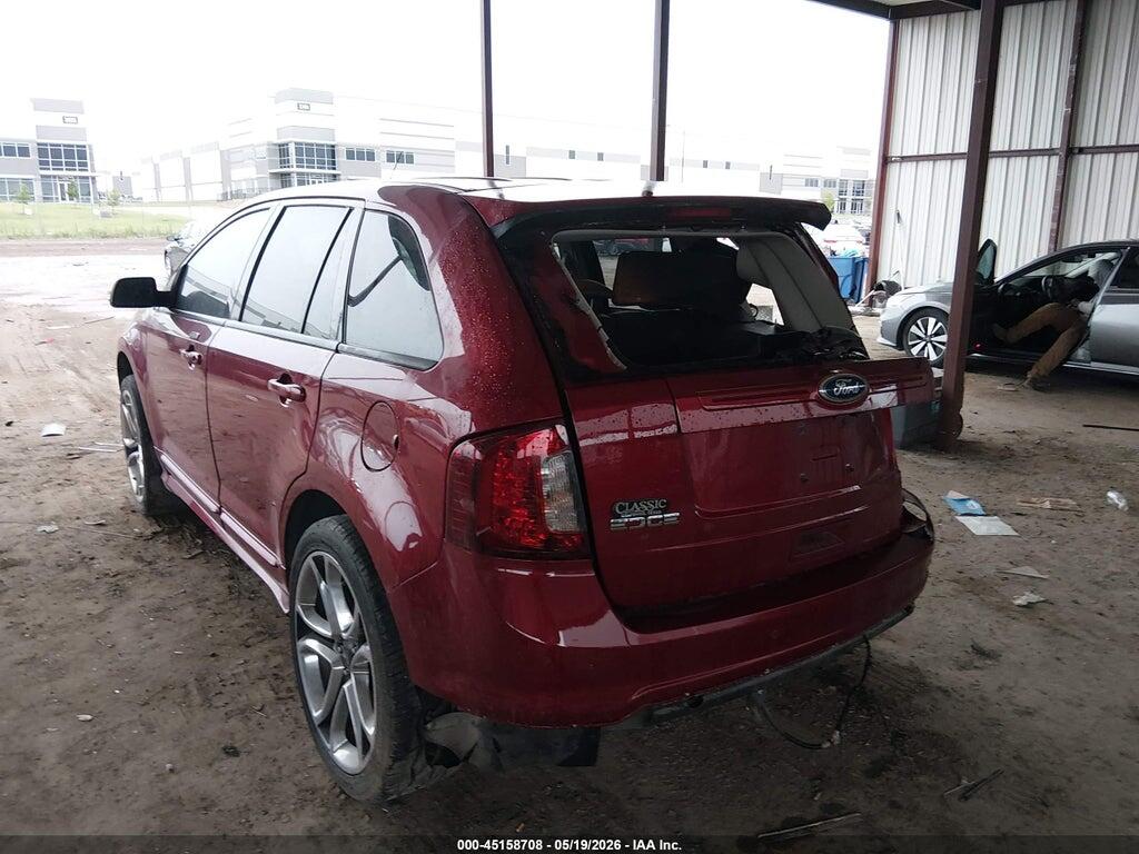 2FMDK4AK9DBE36512 2013 FORD EDGE photo no. 3