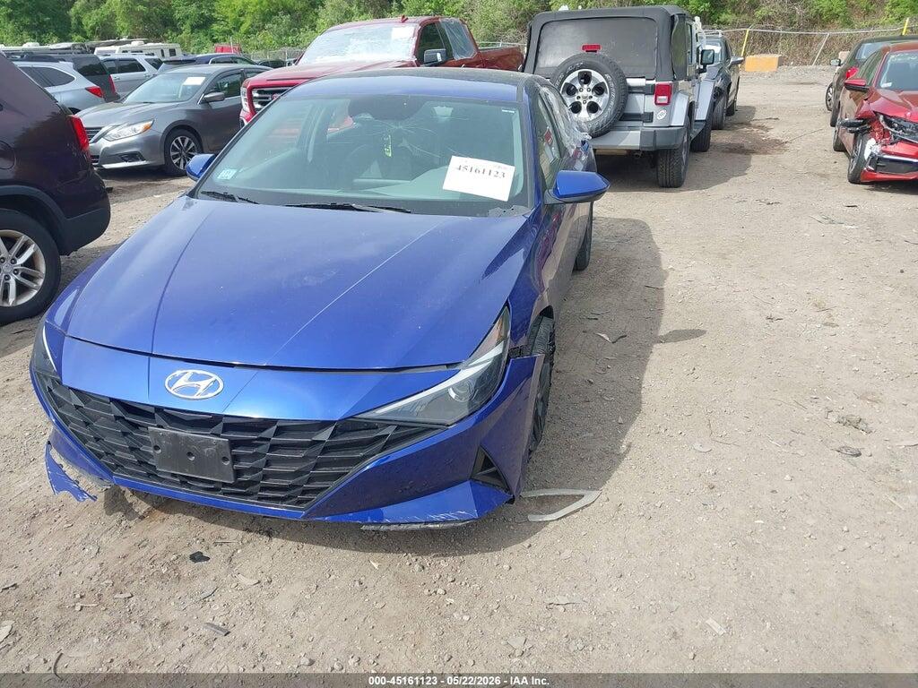 KMHLM4AG2NU259282 2022 HYUNDAI ELANTRA photo no. 2