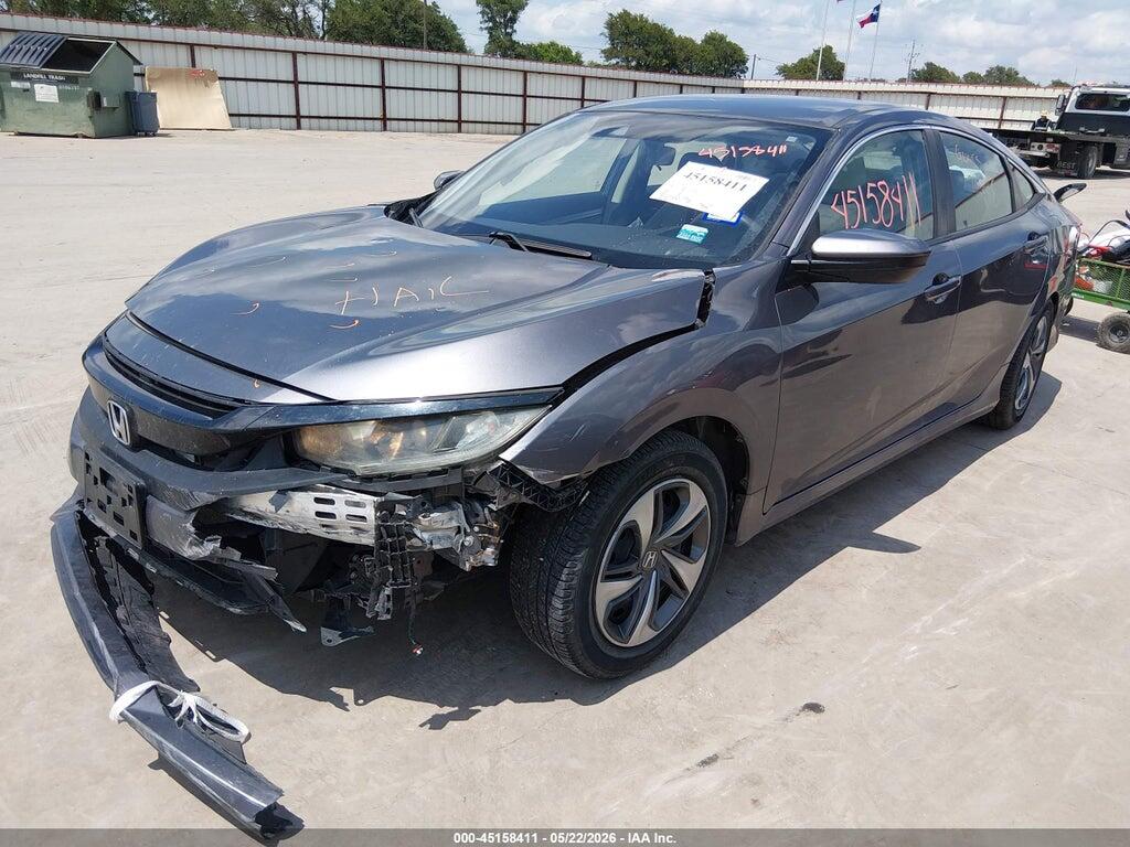 2HGFC2F61KH503027 2019 HONDA CIVIC photo no. 2
