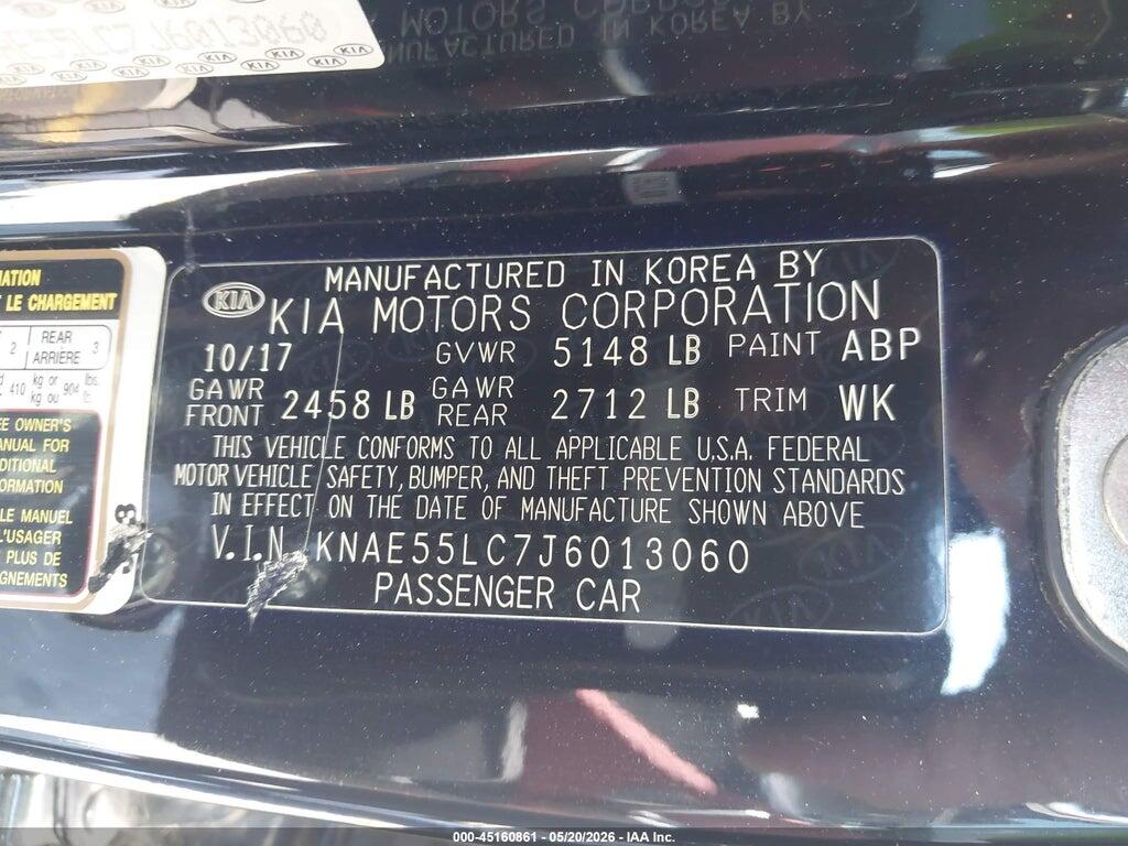 KNAE55LC7J6013060 2018 KIA STINGER photo no. 9