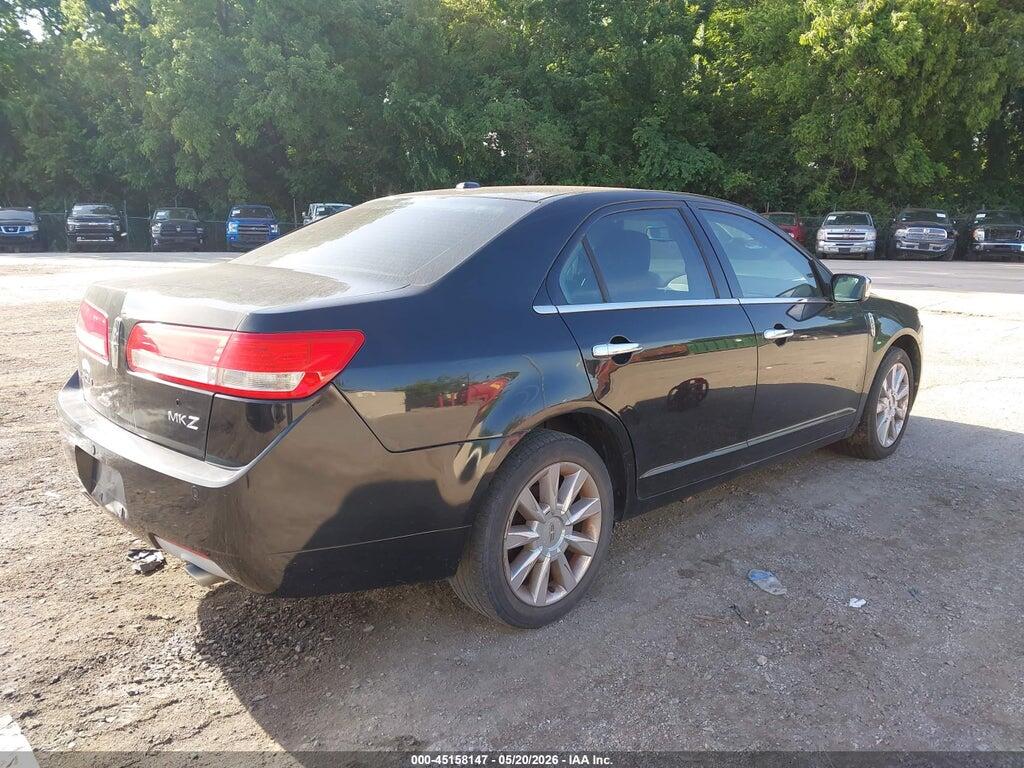 3LNHL2GCXAR656967 2010 LINCOLN MKZ photo no. 4