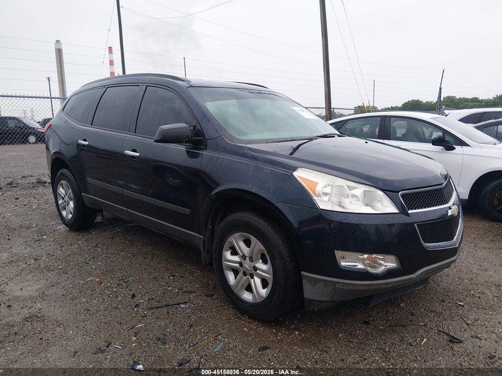 1GNKRFED5CJ168834 2012 CHEVROLET TRAVERSE photo no. 1