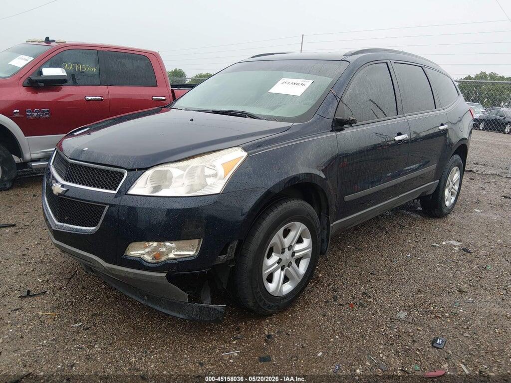1GNKRFED5CJ168834 2012 CHEVROLET TRAVERSE photo no. 2