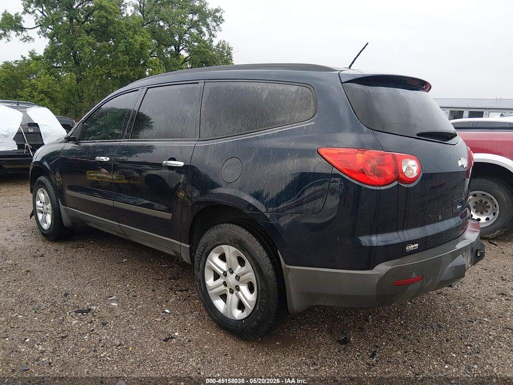1GNKRFED5CJ168834 2012 CHEVROLET TRAVERSE photo no. 3