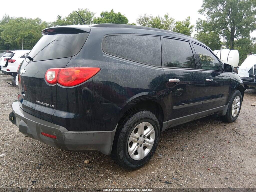 1GNKRFED5CJ168834 2012 CHEVROLET TRAVERSE photo no. 4
