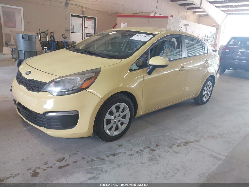 KNADM4A39G6547035 2016 KIA RIO photo no. 2