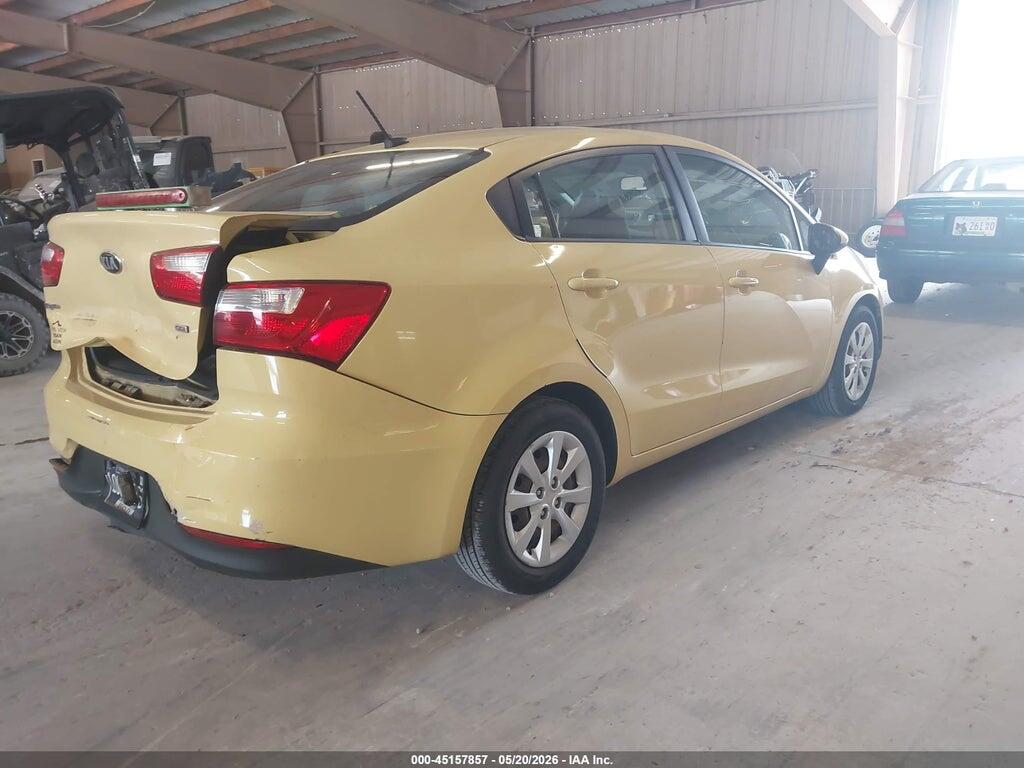 KNADM4A39G6547035 2016 KIA RIO photo no. 4