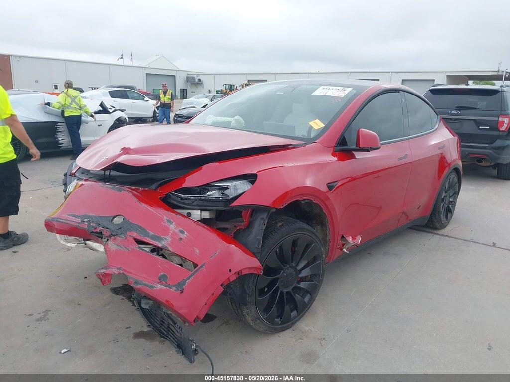 7SAYGDEF3NF488410 2022 TESLA MODEL Y photo no. 2