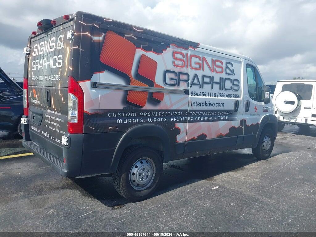 3C6TRVAG1KE517630 2019 RAM PROMASTER 1500 photo no. 4