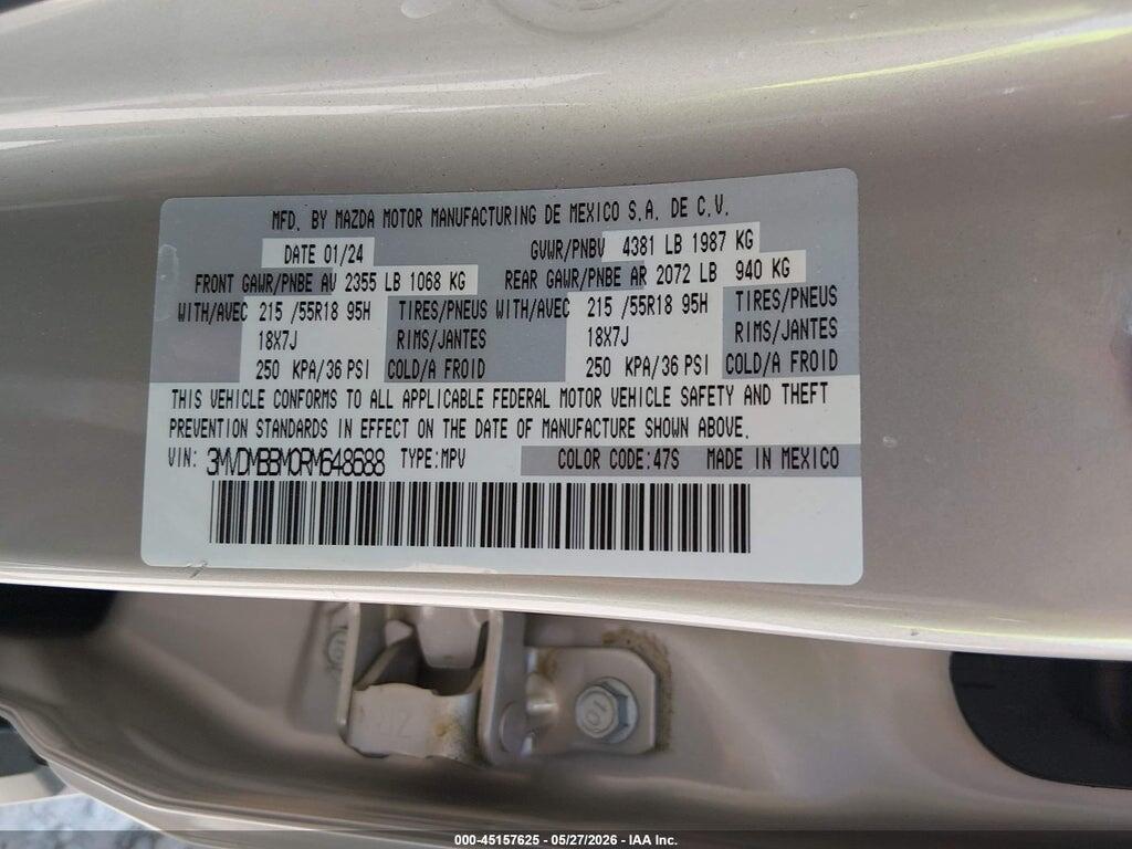 3MVDMBBM0RM648688 2024 MAZDA CX-30 photo no. 9