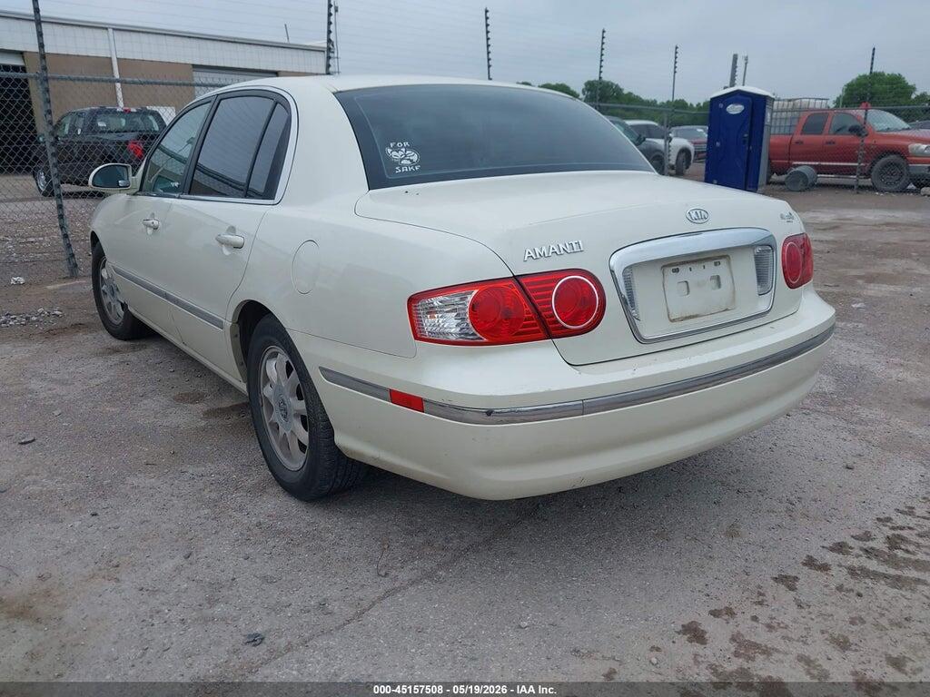 KNALD124255082201 2005 KIA AMANTI photo no. 3