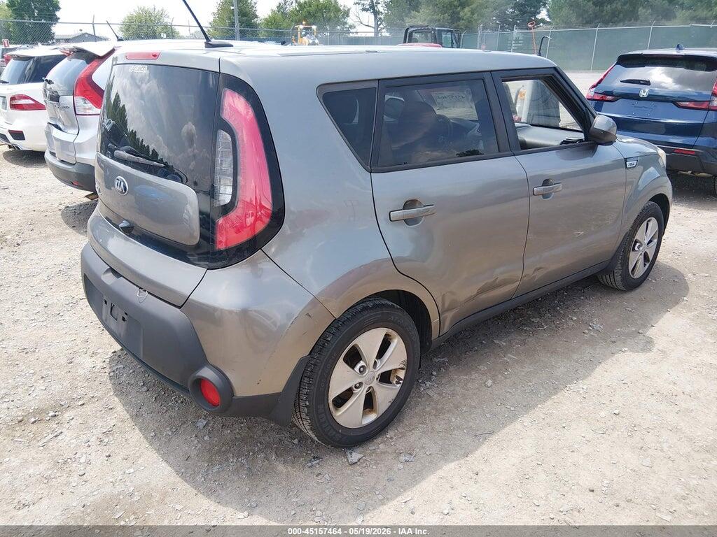 KNDJN2A29F7186302 2015 KIA SOUL photo no. 4