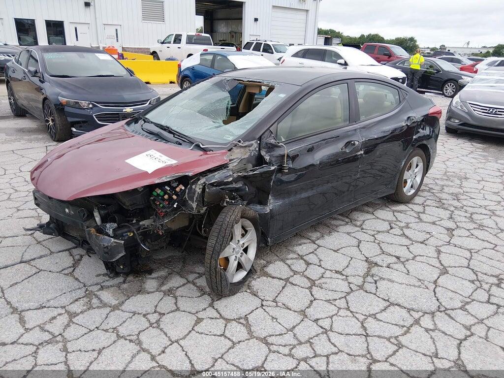 KMHDH4AE6CU318144 2012 HYUNDAI ELANTRA photo no. 2