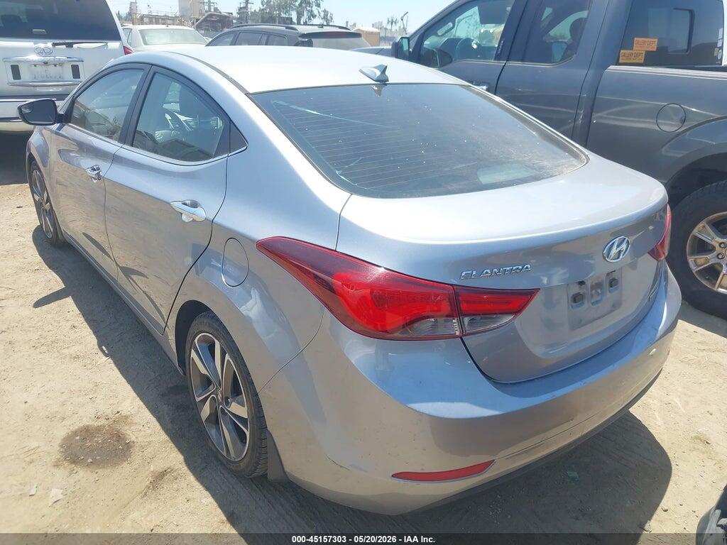 5NPDH4AE4FH616033 2015 HYUNDAI ELANTRA photo no. 3