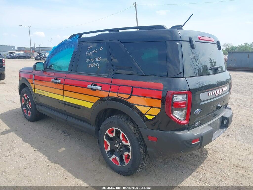 3FMCR9KN1SRE83156 2025 FORD BRONCO SPORT photo no. 3