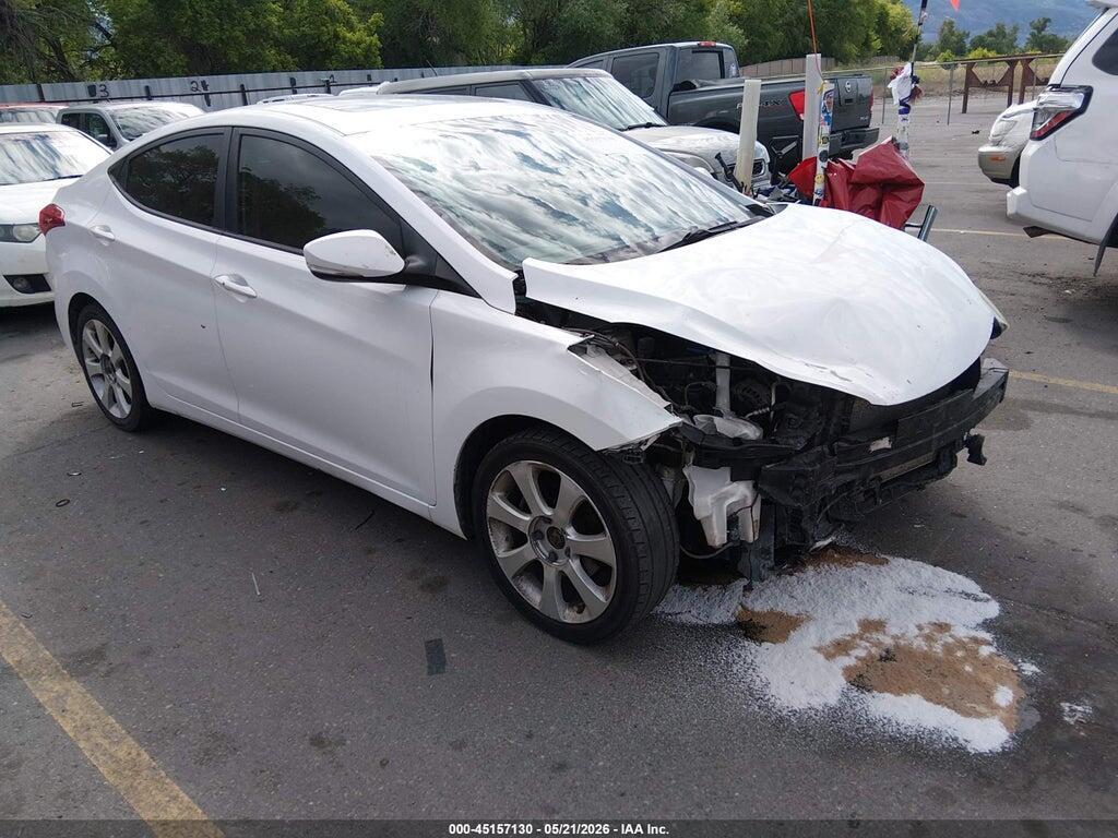 5NPDH4AE3CH142314 2012 HYUNDAI ELANTRA photo no. 1