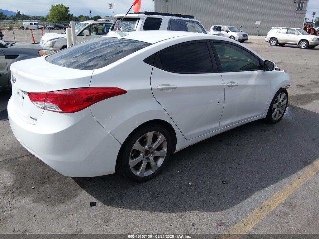 5NPDH4AE3CH142314 2012 HYUNDAI ELANTRA photo no. 4
