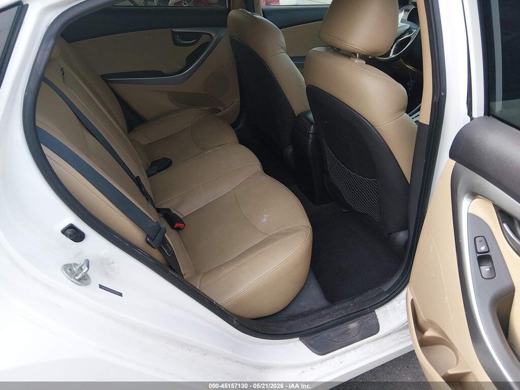 5NPDH4AE3CH142314 2012 HYUNDAI ELANTRA photo no. 8