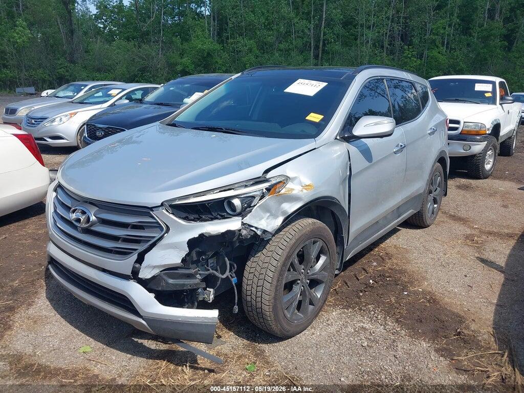 5XYZWDLA2HG444486 2017 HYUNDAI SANTA FE SPORT photo no. 2