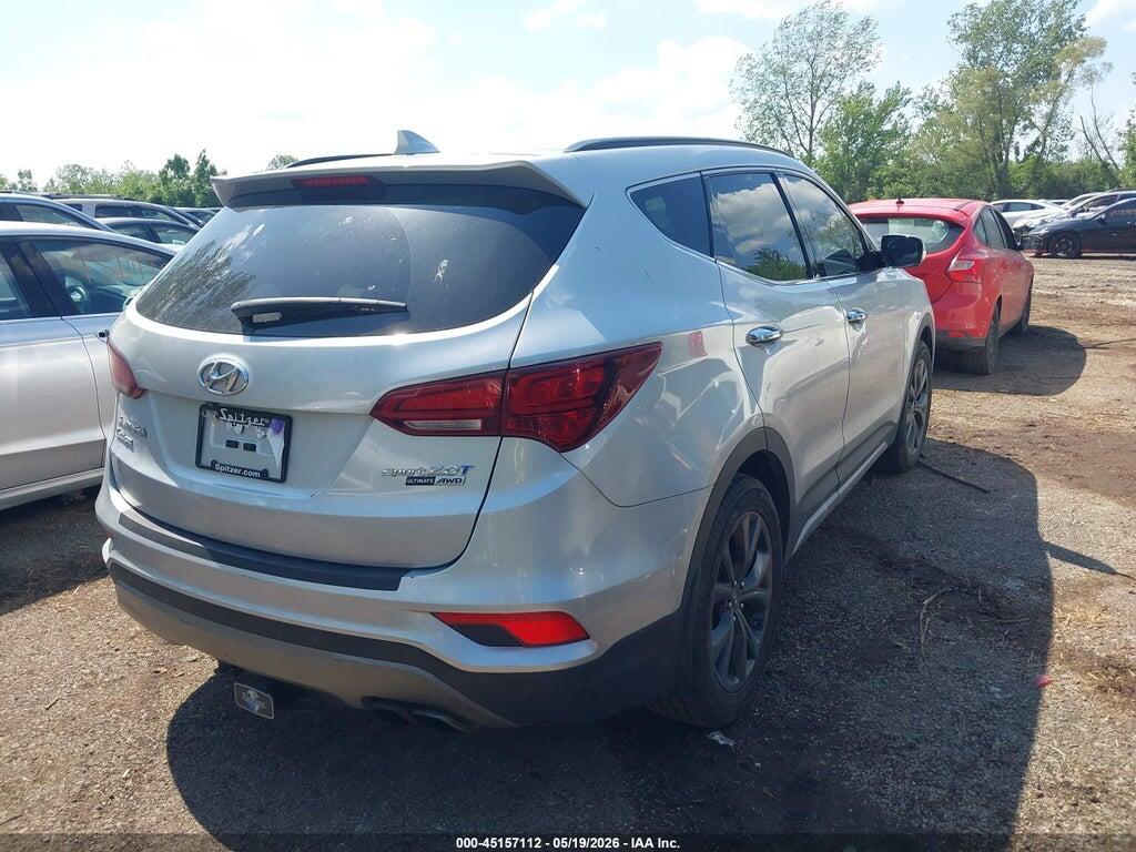 5XYZWDLA2HG444486 2017 HYUNDAI SANTA FE SPORT photo no. 4