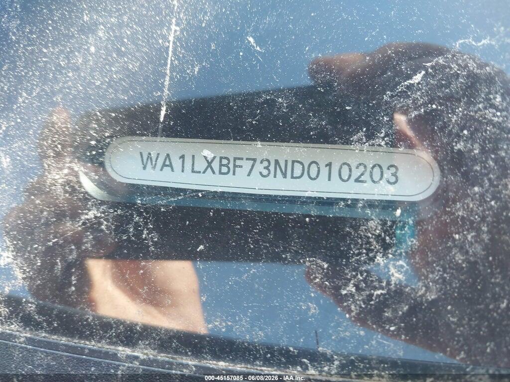 WA1LXBF73ND010203 2022 AUDI Q7 photo no. 9