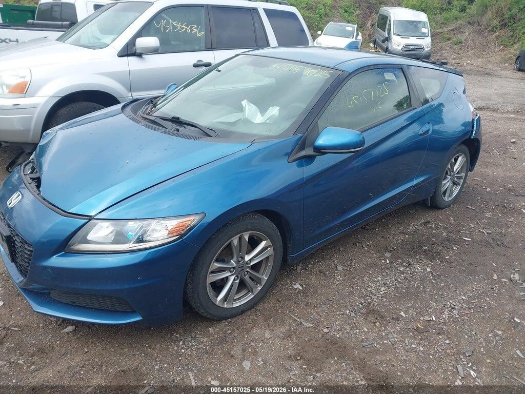 JHMZF1D49DS002721 2013 HONDA CR-Z photo no. 2