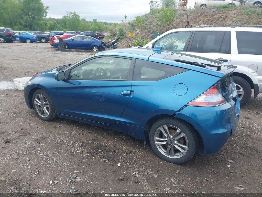 JHMZF1D49DS002721 2013 HONDA CR-Z photo no. 3