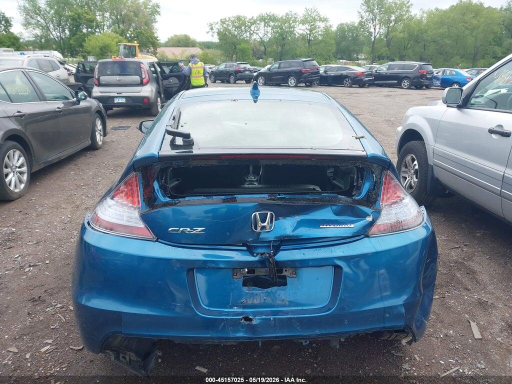 JHMZF1D49DS002721 2013 HONDA CR-Z photo no. 6