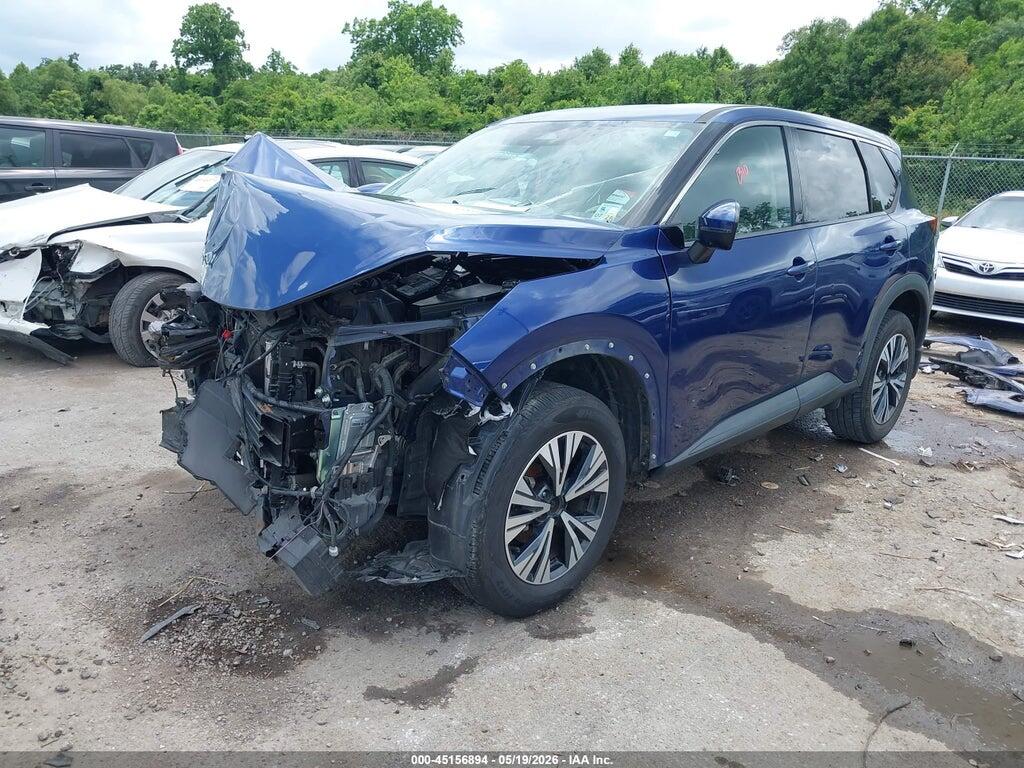 5N1AT3BA1MC833020 2021 NISSAN ROGUE photo no. 2