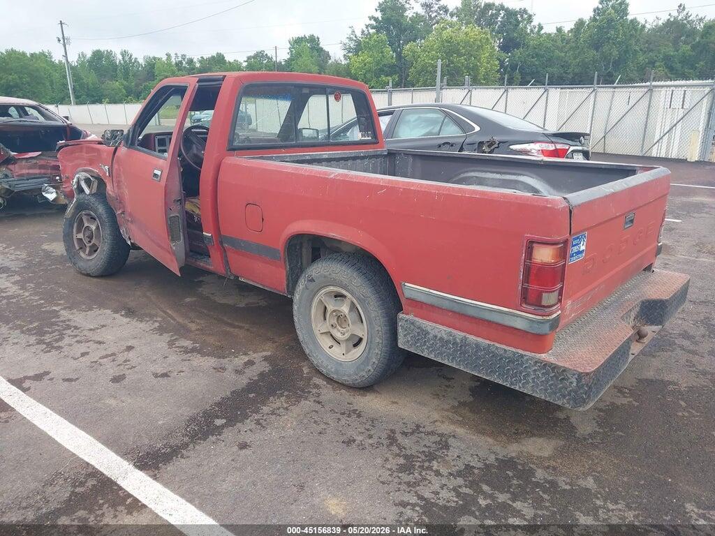 1B7FL26X7KS012333 1989 DODGE DAKOTA photo no. 3
