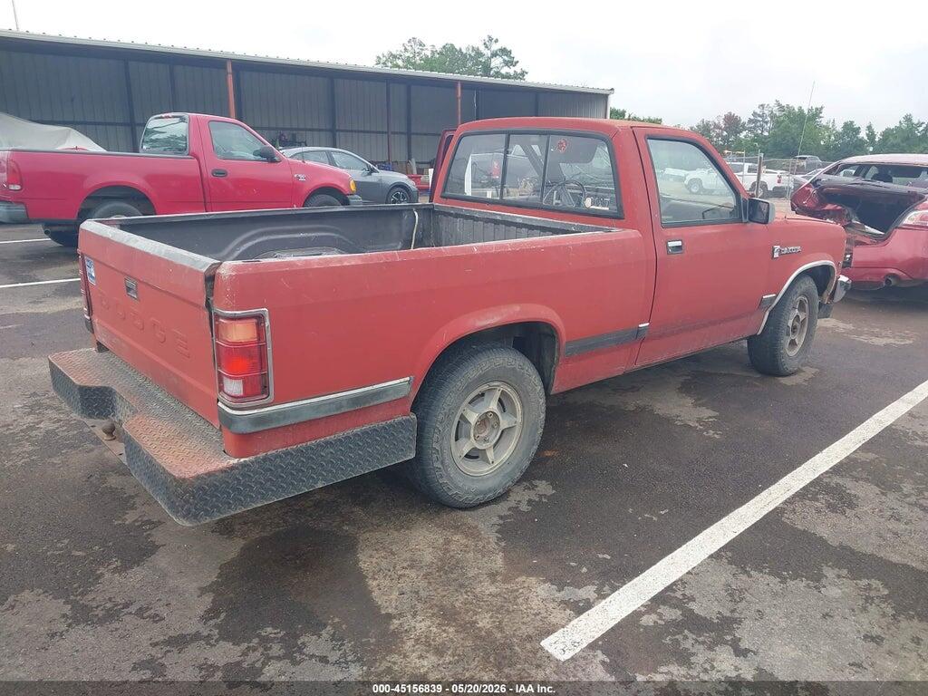 1B7FL26X7KS012333 1989 DODGE DAKOTA photo no. 4