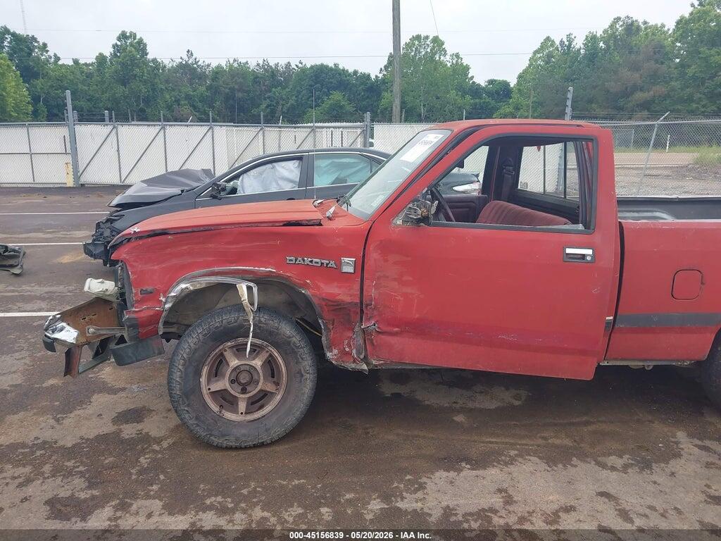 1B7FL26X7KS012333 1989 DODGE DAKOTA photo no. 6