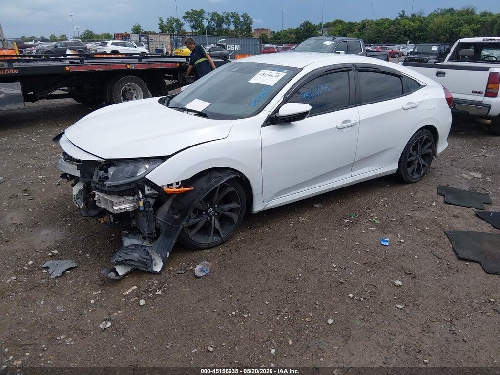 2HGFC2F84LH578095 2020 HONDA CIVIC photo no. 2