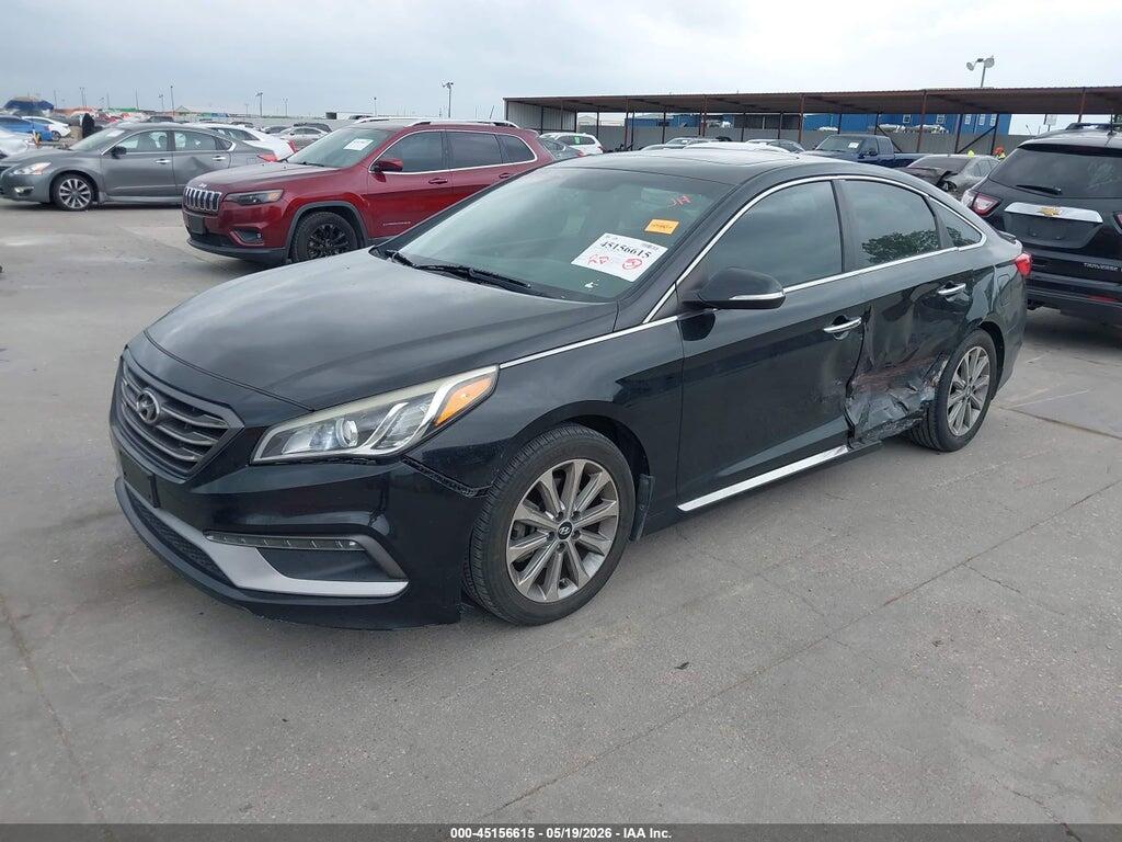 5NPE34AF1HH453601 2017 HYUNDAI SONATA photo no. 2