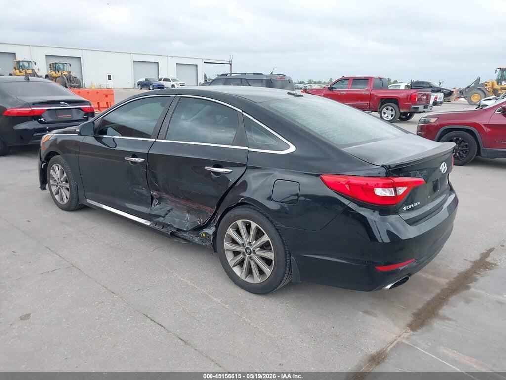 5NPE34AF1HH453601 2017 HYUNDAI SONATA photo no. 3