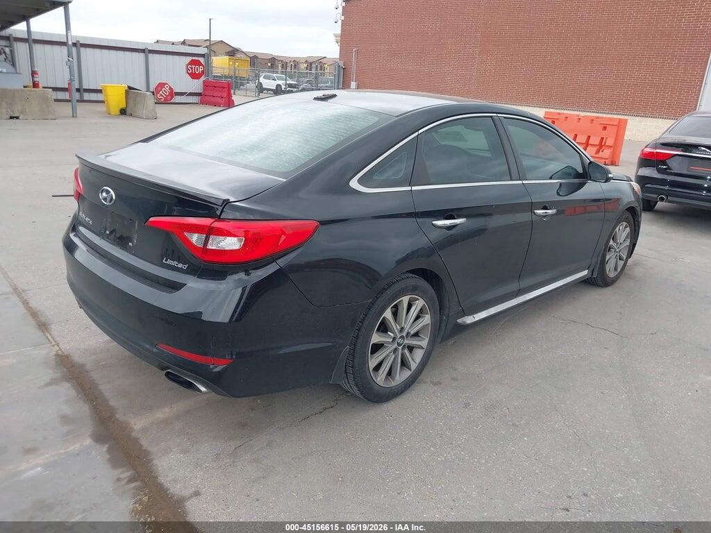 5NPE34AF1HH453601 2017 HYUNDAI SONATA photo no. 4