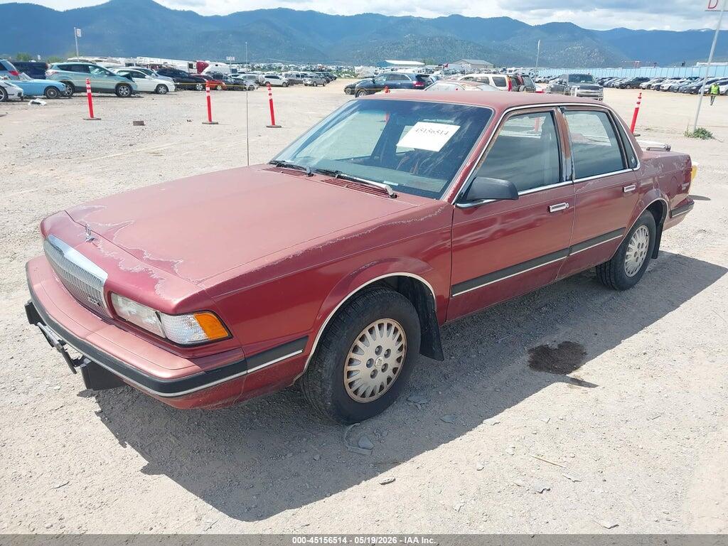 1G4AL54N5M6437604 1991 BUICK CENTURY photo no. 2